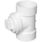 Charlotte Pipe And Foundry Charlotte Pipe Schedule 40 1-1/2 in. Hub X 1-1/2 in. D Hub PVC Cleanout Tee with Plug 1 pk PVC00444X0600 - alternate 1